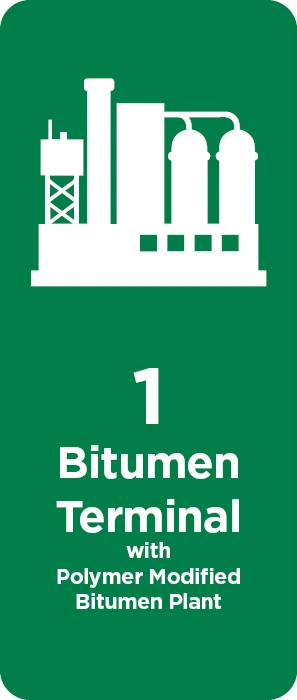 1 Bitumen Terminal with Polymer Modified Bitument Plant